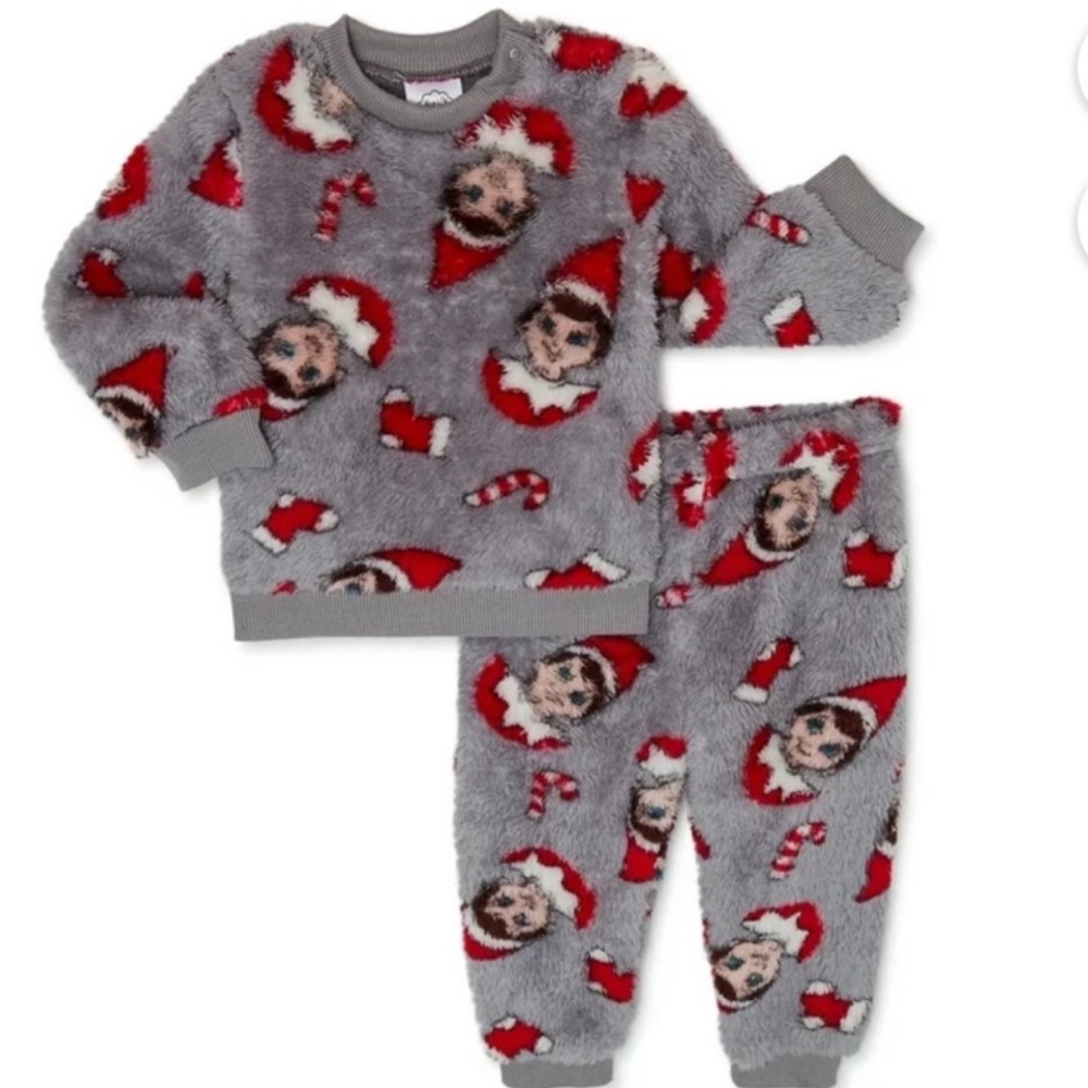 The elf on the shelf 2 piece jogger set